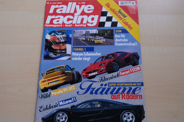Deckblatt Rallye Racing (06/1995)